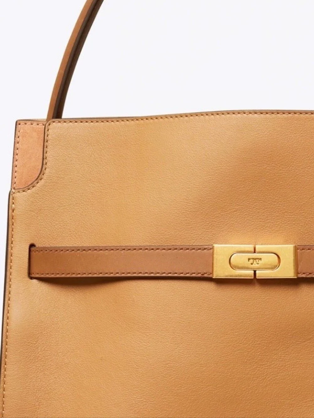 Tory Burch Lee Radziwill Double Bag in Tiramisu